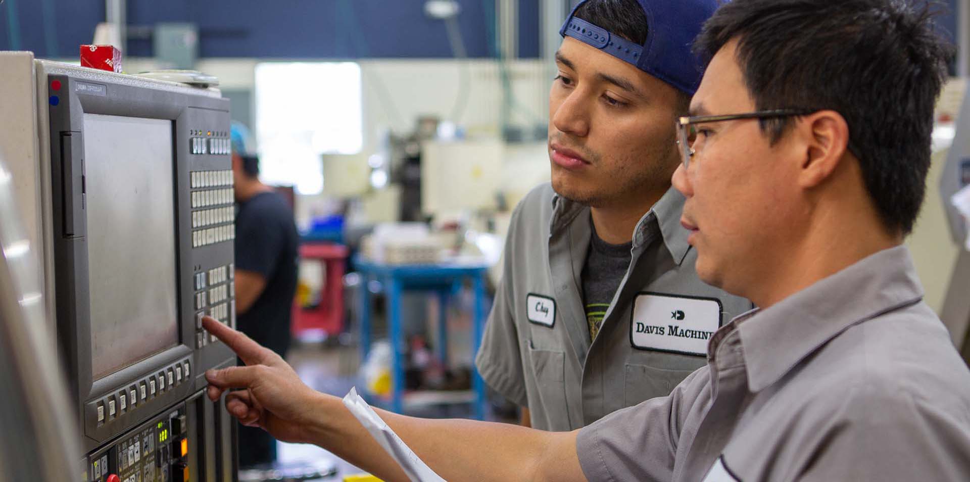 About Us Davis Machine